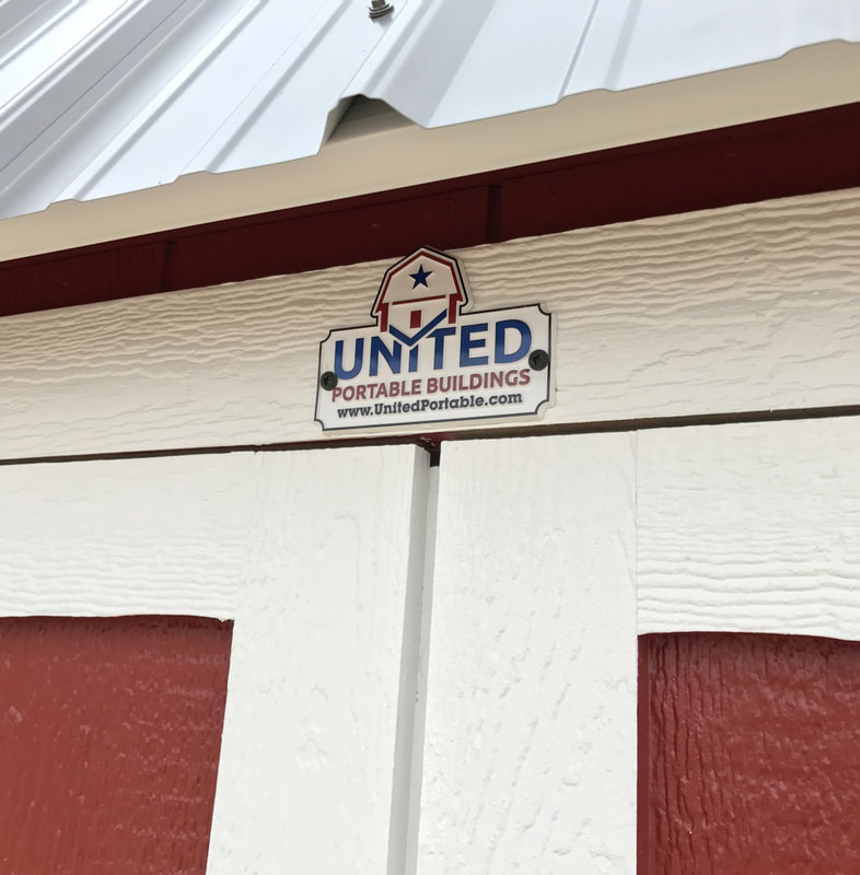 Side - Lofted - Barn-Two-Door - Exterior - Branding